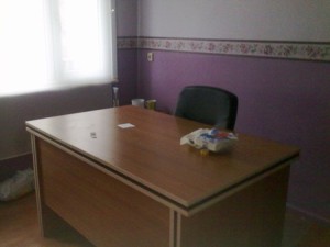 Ofis koltuk takımı masasıyla birlikte