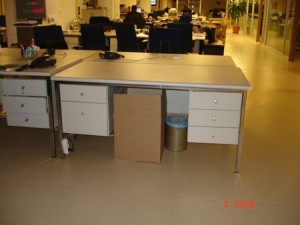 Çağrı merkezine ait ofis, büro mobilyaları
