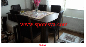 6 aylık ikinci el masa takımı ve sandalyeler 2 6 kişilik yemek masası sorunsuz tertemiz