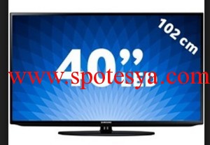 2. el TV ve yemek takımı 15 ikinci el Samsung UE-40H5203 40 led televizyon