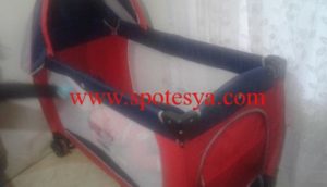 sadece 70 liraya kullanılmış park yatak