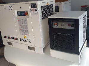 2.el Uzman Kazan Otomatik Yüklemeli Kalorifer Kazanı 7 Kullanılmış Dalgakıran tıdy 10 vidalı kompresör
