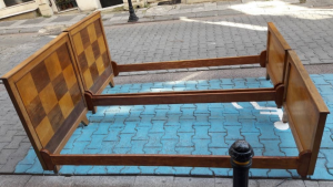 ikinci el bebek odası şifonyeri 18 Antika klasik Masif Karyola