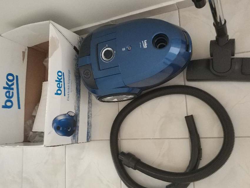 Beko toz torbalı elektrik süpürgesi öğrenci evi için ideal ikinci el