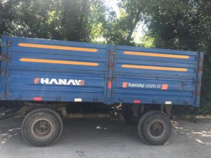 İkinci el Halı yıkama makinesi - Az kullanılmış ürün 11 ikinci el Römork 5 Tonluk 4 tekerlekli damperli