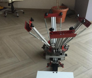 Masaüstü 4 Renk Ahtapot Tekstil baskı makinesi