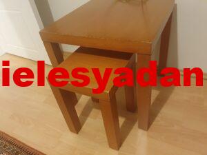 6 aylık ikinci el masa takımı ve sandalyeler 5 Spot zigon sehpa toptan