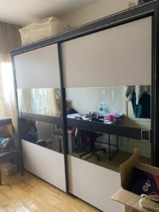 Aynalı dolaplar ikinci el bellona yatak odası dolabı