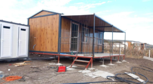 Çıkma koli 1000 adet sağlam kutu koli 18 Çıkma çatılı verandalı bağ bahçe evi konteyner